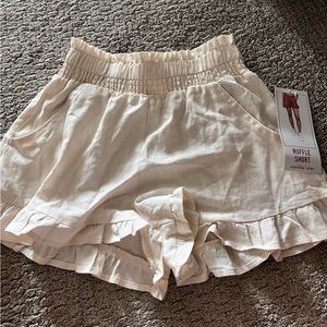 vanilla star coverup shorts in a size small